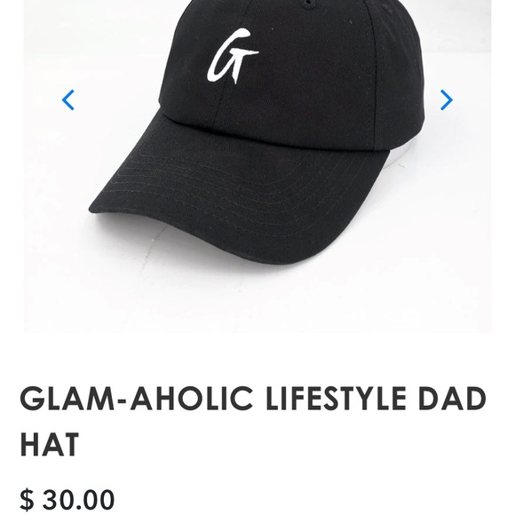 Glamaholic Lifestyle Accessories - Glamaholic Lifestyle Dad Hat *limited edition*